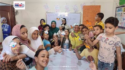 محاضرة دينية وورشة عمل من متحف كوم أوشيم بالفيوم لأطفال جمعية رسالة