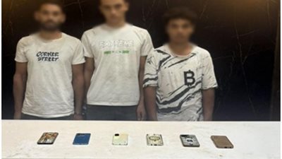 أمن القاهرة يضبط عصابة سرقة الهواتف المحمولة بأسلوب المغافلة