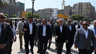 رئيس الوزراء يتفقد مشروع إحياء حديقة الأزبكية التراثية بعد الانتهاء من الأعمال