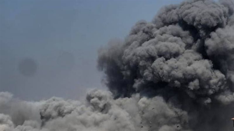 استهداف مدينة غزة