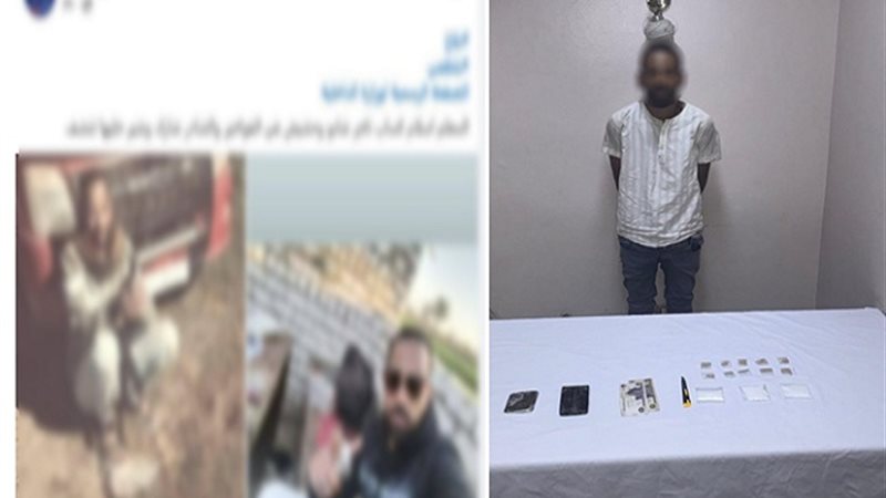 المتهم والمضبوطات