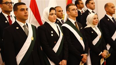 لحظة تاريخية.. قاضيات مجلس الدولة يحلفن اليمين| صور