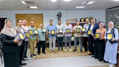 مياه المنوفية تُكرم الموظف المثالي لعام 2025             