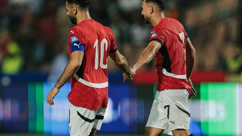 احتفال صلاح وتريزيجه