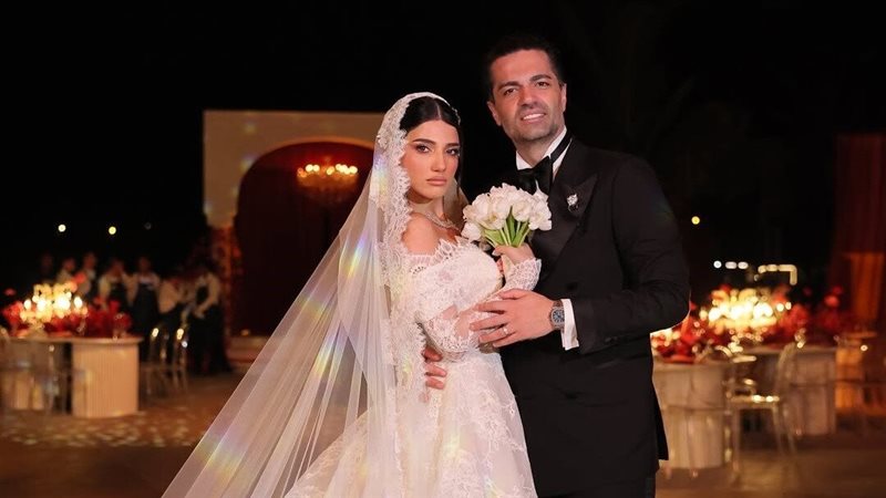 نارين بيوتي وزوجها