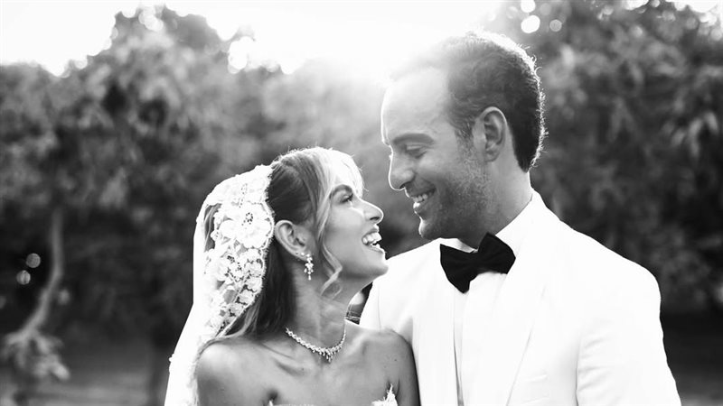 هاجر السراج وعريسها