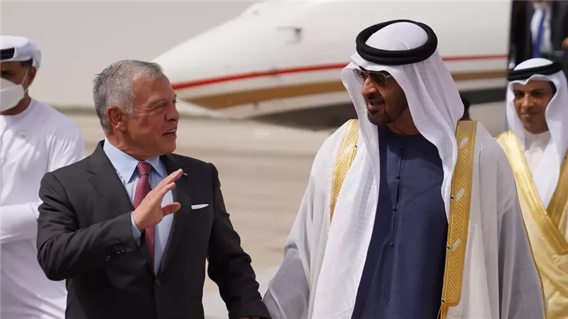 ملك الأردن ورئيس