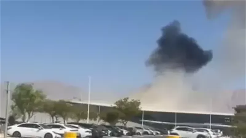 استهداف مطار رامون