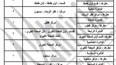التقسيم الانتخابي الجديد بالغربية.. 7 دوائر و14 مقعد يفتحون الباب لتمثيل عادل 