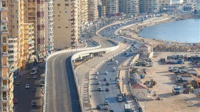 مصرع شاب وإصابة فتاة في حادث دراجات بخارية بكوبري محمد نجيب في الإسكندرية