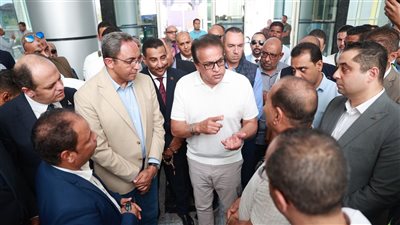 وزير الصحة يتفقد مستشفى قفط بقنا ويشدد على التعاون مع جامعة جنوب الوادي