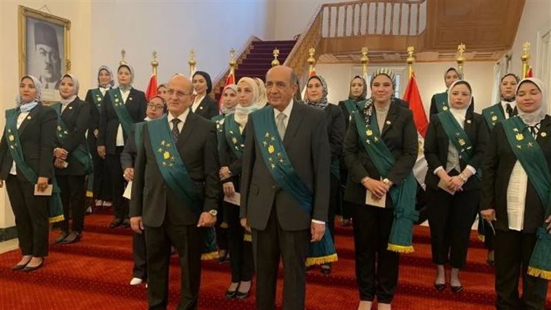 أول دفعة من القاضيات