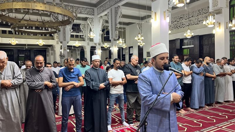 جانب من صلاة خسوف