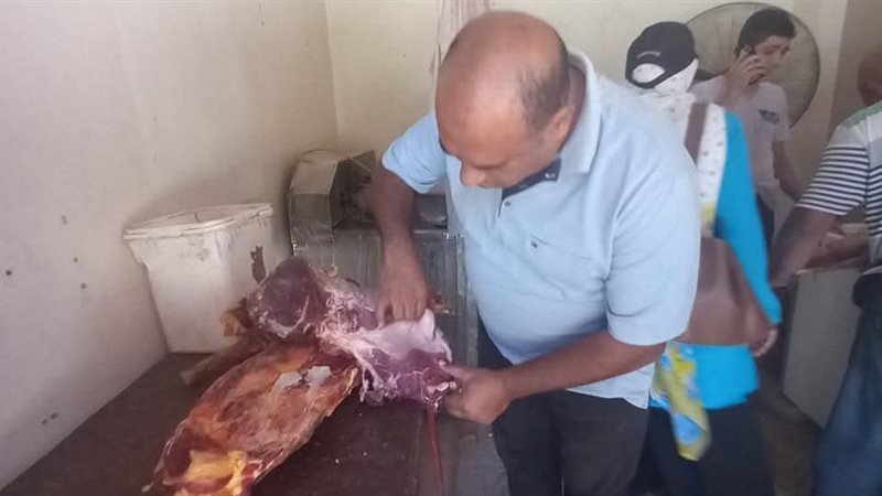 ضبط لحوم فاسدة
