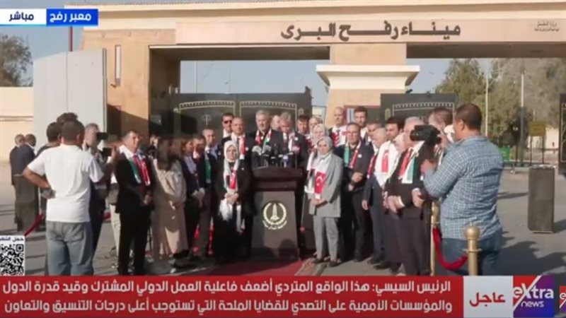 وفد البرلمان التركي