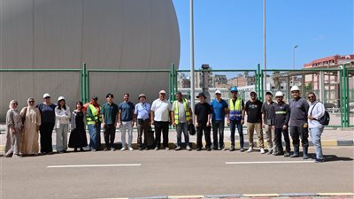 الصرف الصحي بالإسكندرية يستقبل وفدًا طلابيًا من الجامعة اليابانية 