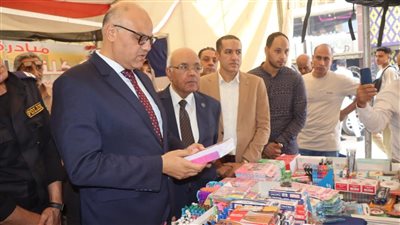 محافظ القليوبية يفتتح معرض 