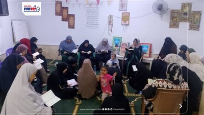 مقارئ الواعظات تزين مساجد الفيوم في شهر ميلاد النبي الكريم