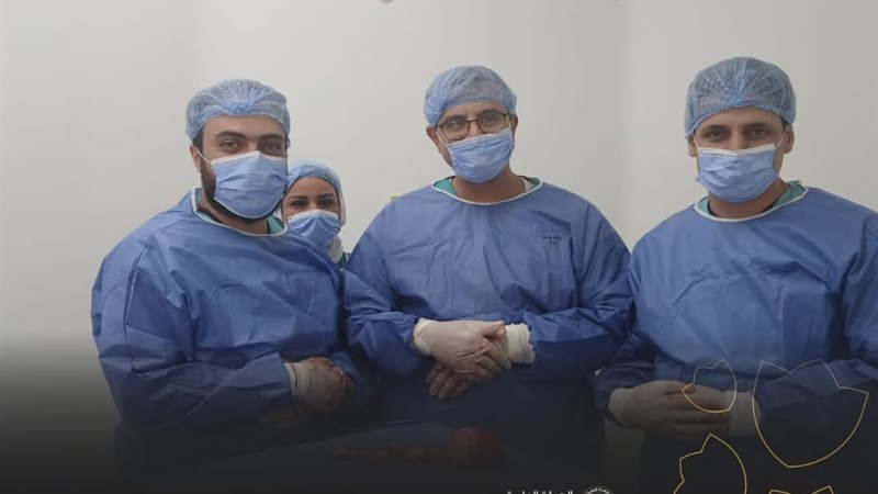 الفريق الطبي المشارك