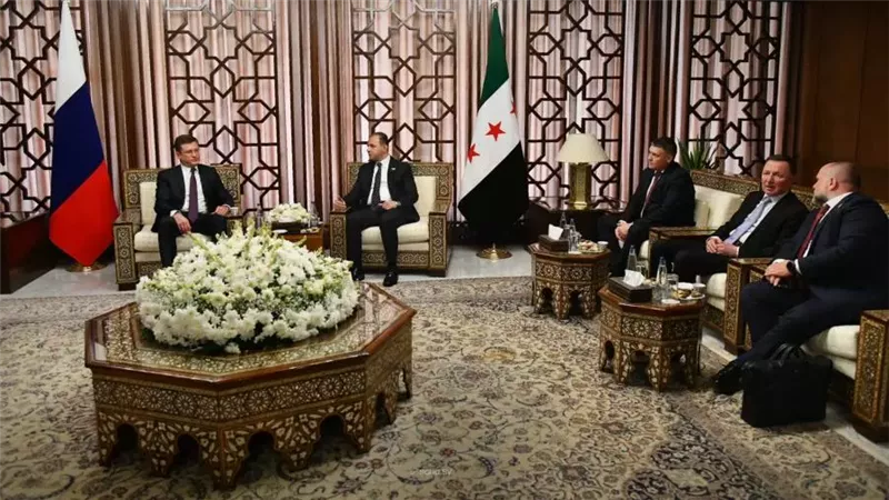 ماهر الشرع في استقبال