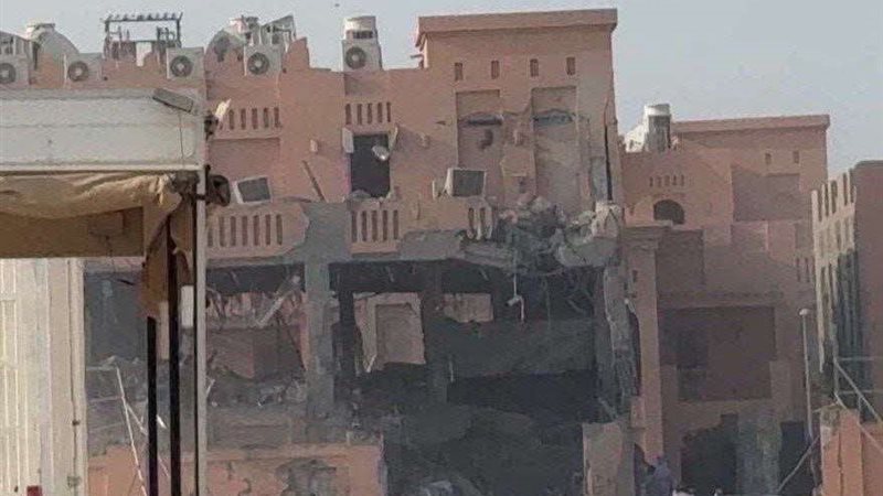 مكان الاستهداف