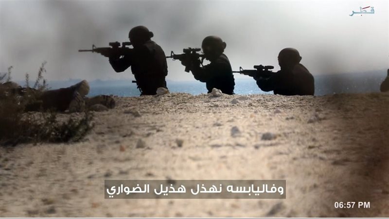 مناورة جيش قطر