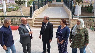 مدير تعليم المنوفية يستقبل وفد الوزارة لمتابعة استعدادات العام الدراسي الجديد