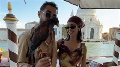 بطباعة قُبلة.. بسمة بوسيل ترتدي Top سعرها 107 آلاف جنيه