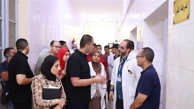 نائب وزير الصحة يتفقد