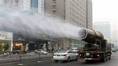 شاحنة معطر جو في العاصمة الإدارية تثير الجدل.. (حقيقة الفيديو المتداول)