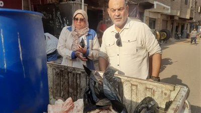 ضبط نصف طن أسماك ودواجن غير صالحة للاستهلاك في قويسنا