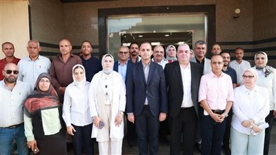 نائب وزير الصحة يتفقد مستشفى سمالوط للأورام والمركز الإقليمي لنقل الدم