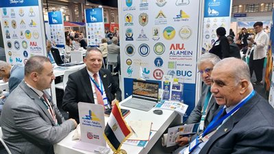 رئيس جامعتي دمياط والأهلية يشارك بالمعرض الدولي للتعليم العالي بالسويد