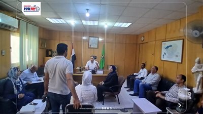 سكرتير عام الفيوم يعقد لقاء خدمة المواطنين بمركز طامية