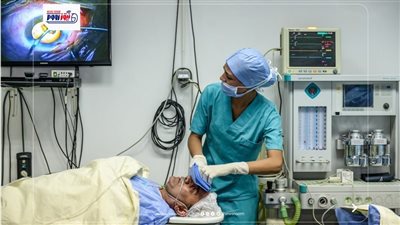 إجراء 12862 عملية عيون مجانا للمرضى غير القادرين بالفيوم
