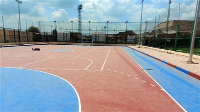 وزارة الشباب تنهي أعمال إنشاء ملعب «أكريليك» على مساحة 1060 متر