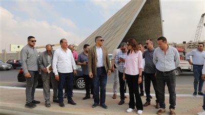 محافظ الجيزة يتفقد تطوير محيط المتحف الكبير.. نسب الإنجاز تتجاوز 95%
