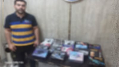 ضبط صاحب محل لترويجه ريسيفرات فك القنوات المشفرة بالطالبية 