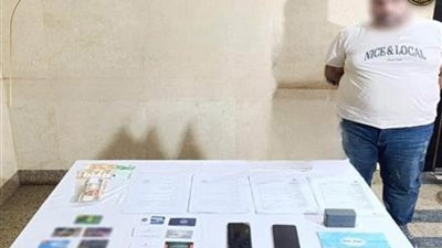 بحجة تسهيل الإقامة والسفر.. ضبط أجنبى أنشأ شركة بدون ترخيص للنصب على الواطنين 