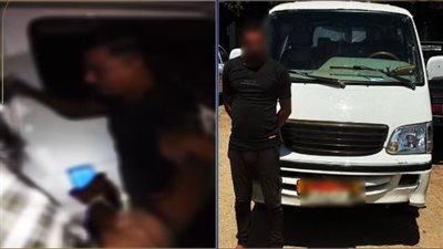 بعد تداول الفيديو.. ضبط سائق ميكروباص ببني سويف لتحميل ركاب زيادة 