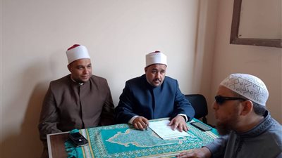 أوقاف بنى سويف تواصل عقد اختبارات المتقدمين للالتحاق بالمراكز الثقافية