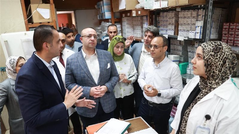 نائب وزير الصحة يتفقد