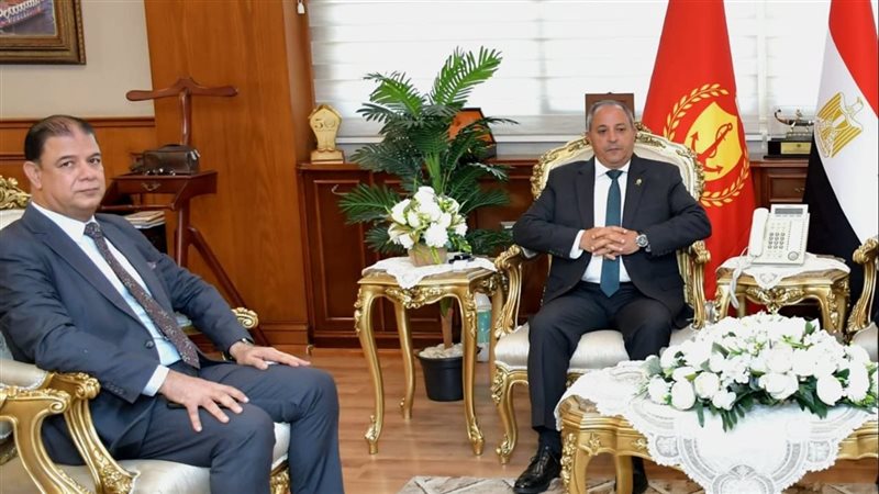 محافظ بورسعيد وممدوح