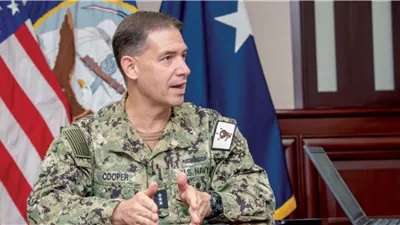 كوبر: زرت مصر 10 مرات وفي كل مرة يزداد إعجابي وتقديري لثقافتها وتراثها