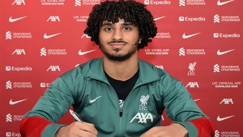كريم أحمد لاعب ليفربول