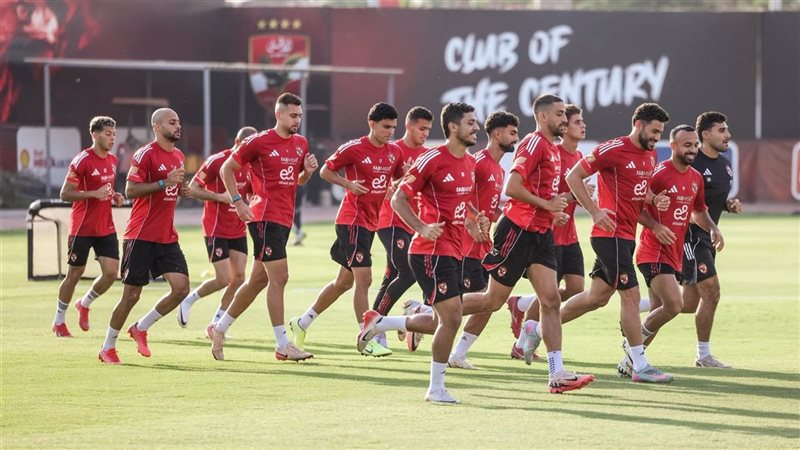 تدريبات الأهلي استعدادا