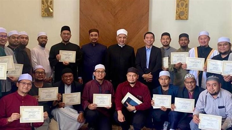 الوفد الماليزي