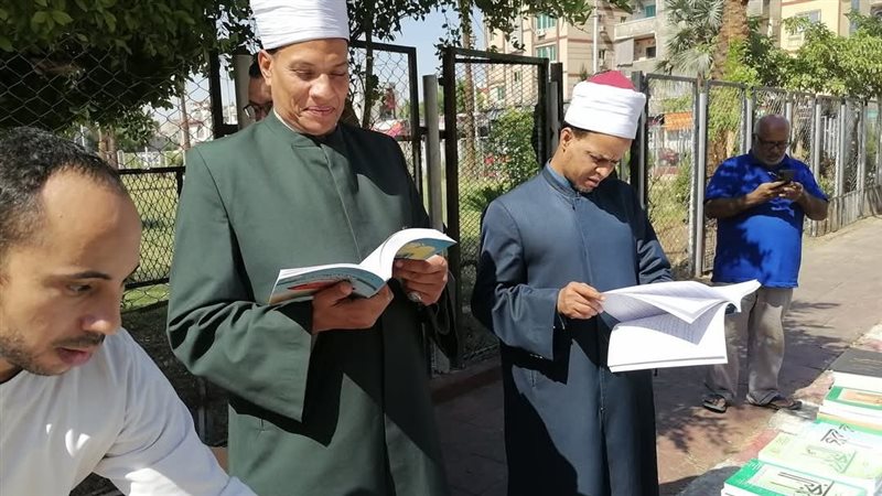 قنا،افتتاح مغرض الكتاب