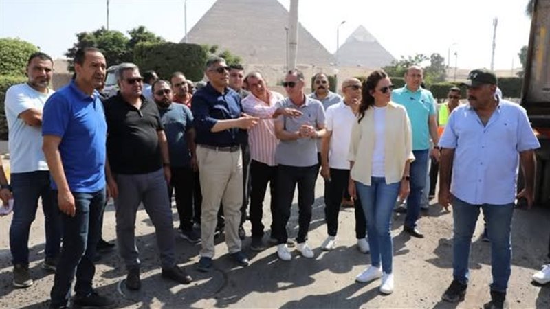 محافظ الجيزة يتفقد