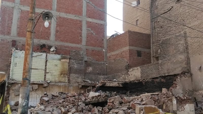 المنزل المنهار بطنطا